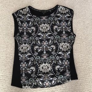 Ted Baker Sleeveless blouse. viscose/polyester